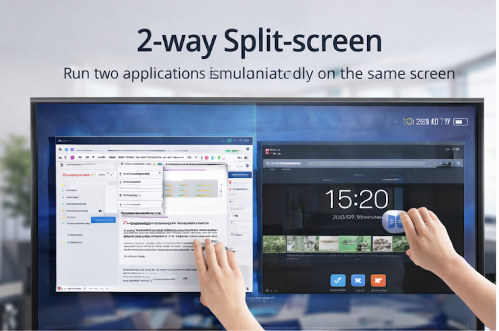 2-way Split-screen